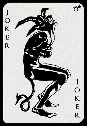 Joker tattooflash ink tattoo joker card  KRANK